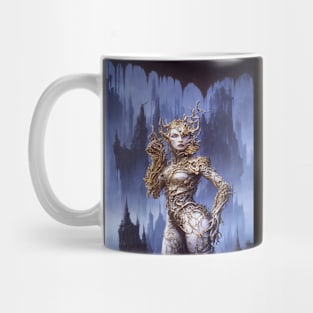 Futuristic world of mutans and aliens Mug